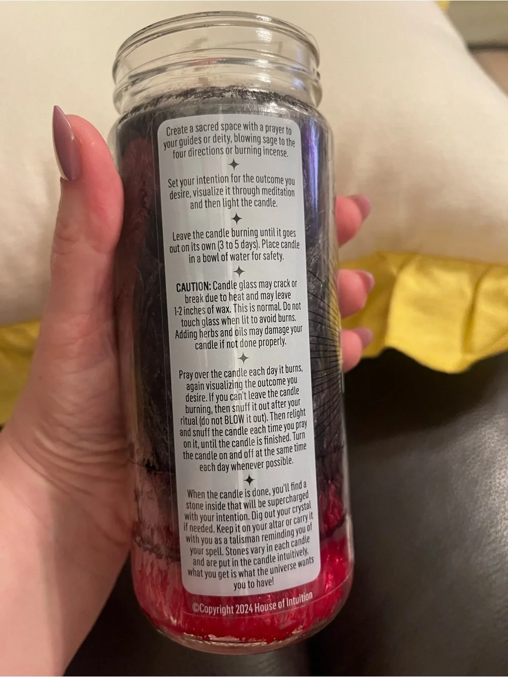 House of Intuition (HOI) Magic Candles - Protection Magic Candle - NEW